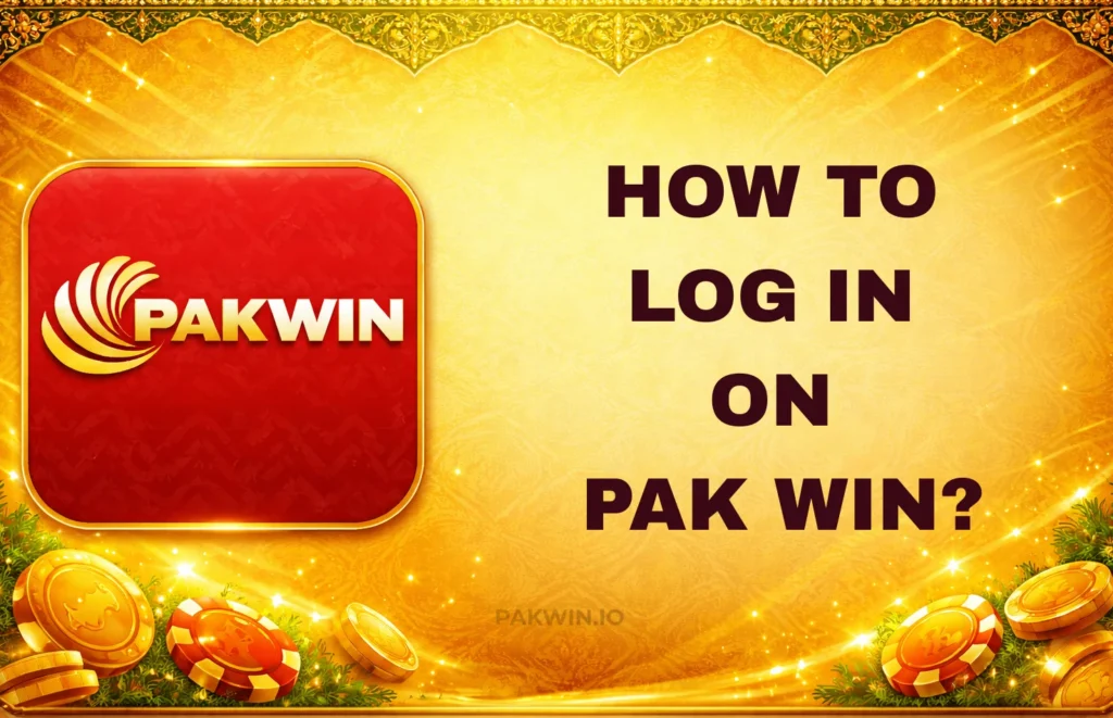 HOW TO LOG IG ON PAK WIN?